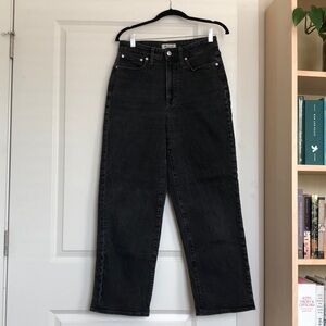 Madewell Curvy Perfect Vintage Wide-Leg Jean in Belmere Wash in size 28 / size 6